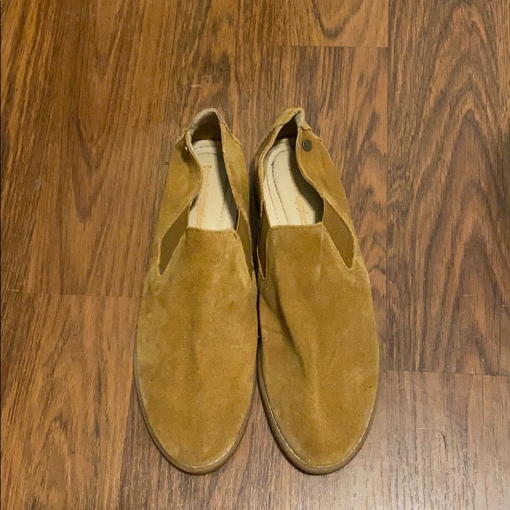 Suede Loafer style shoe